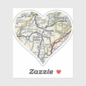 Grass Valley Kalifornien Aufkleber (Blatt)