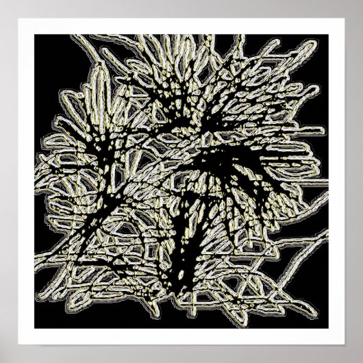 Grass Yarning Poster Print (Vorne)