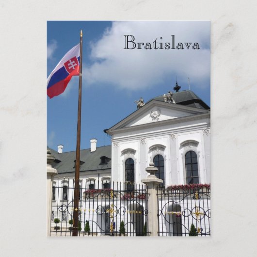 Grassalkovich bratislava slovaka postkarte (Vorderseite)