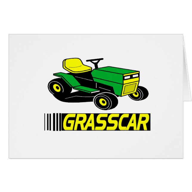 Grasscar T - Shirt und Geschenke. (Vorderseite (Horizontal))
