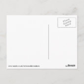 Grasschlange Postkarte (Rückseite)