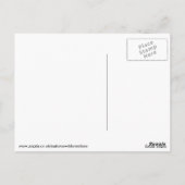 Grasschlange Postkarte (Rückseite)