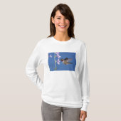 Grasschwanz Hummingbird, Selasphorus T-Shirt (Vorne ganz)
