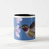 Grasschwanz Hummingbird, Selasphorus Zweifarbige Tasse (Mittel)