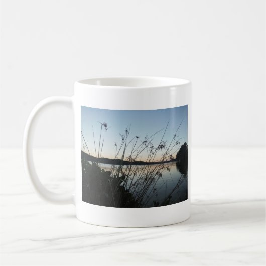 Grasse am See Sunset Kaffeetasse (Links)