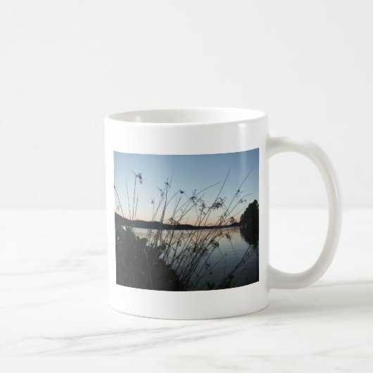 Grasse am See Sunset Kaffeetasse (Rechts)