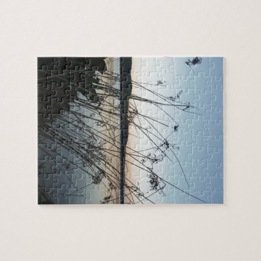Grasse am See Sunset Puzzle (Horizontal)