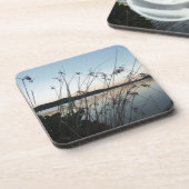 Grasse am See Sunset Untersetzer (Linke Seite)