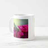 Grasshopper auf dem Cockscomb Kaffeetasse (Vorderseite Links)