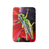 Grasshopper Bath Mats Badematte (Vorderseite Vertikal)