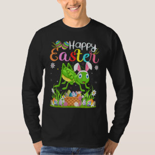 Grasshopper Bunny Egg Jagdgrasshopper Happy E T-Shirt