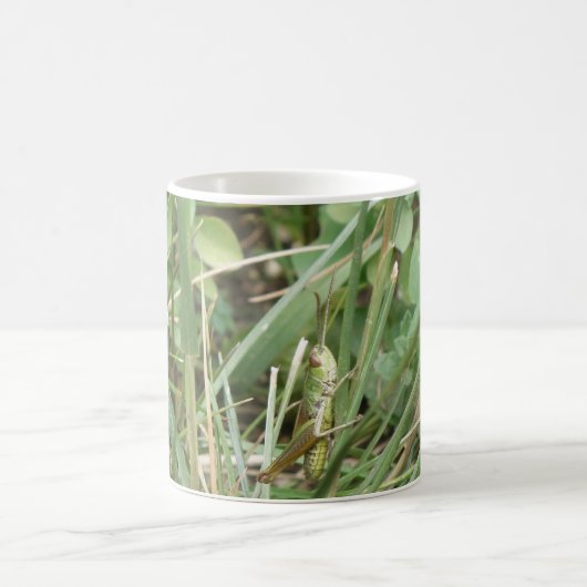 Grasshopper Camouflage Bug Tasse (Mittel)