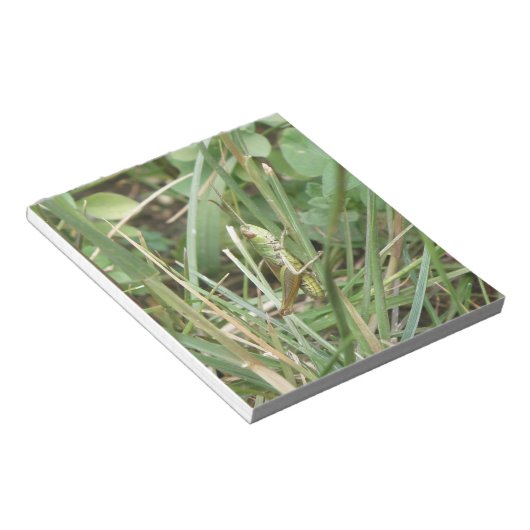 Grasshopper Camouflage Notepad Notizblock (angewinkelt)