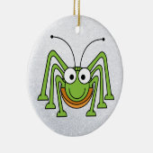 Grasshopper-Cartoon Keramikornament (Rechts)