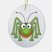 Grasshopper-Cartoon Keramikornament (Links)