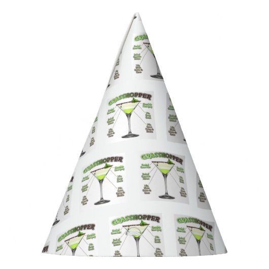 GRASSHOPPER Cocktail Ristorante da Valentino Partyhütchen (Links)