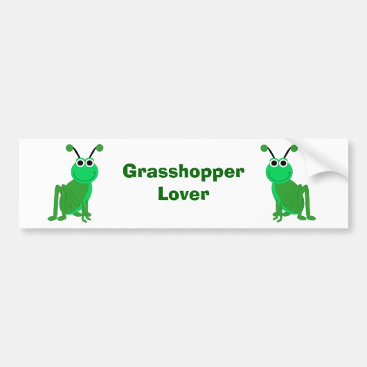 Grasshopper-Design Autoaufkleber (Vorne)