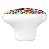 Grasshopper für Kinder Keramikknauf (Seitenansicht)