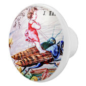 Grasshopper für Kinder Keramikknauf (Rechts)