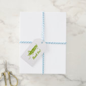 Grasshopper Geschenkanhänger (Mit Garn)
