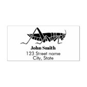 Grasshopper Gummistempel (Prägung)