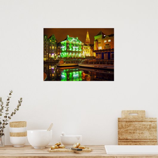 Grasshopper in Amsterdam - Print Poster (Küche)