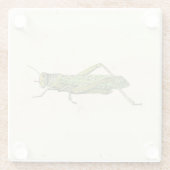 Grasshopper in der Printwerbung Glasuntersetzer (Rückseite)