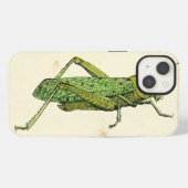 Grasshopper in der Printwerbung iPhone Hülle (Rückseite (Horizontal))