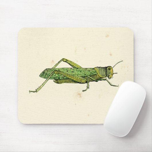 Grasshopper in der Printwerbung Mousepad (Mit Mouse)