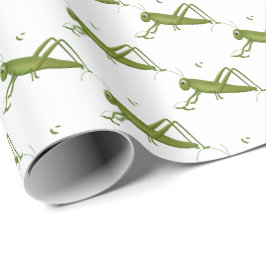 Grasshopper in Weiß Geschenkpapier