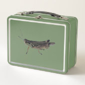 Grasshopper Insekt Foto Lunch Box (Vorderseite)