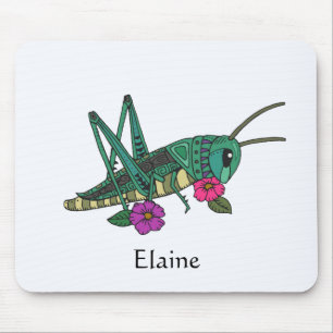 Grasshopper Jewl Tone Maus Pad Mousepad