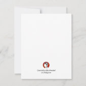 Grasshopper-Karte Mitteilungskarte (Rückseite)