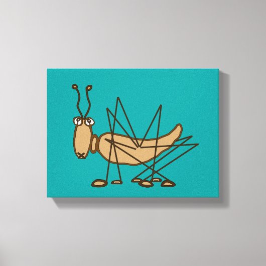 Grasshopper Leinwanddruck (Vorderseite)