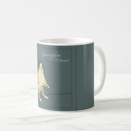 Grasshopper-Maus Kaffeetasse (VorderseiteRechts)