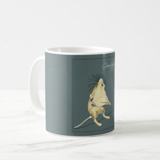 Grasshopper-Maus Kaffeetasse (Vorderseite Links)