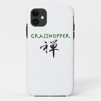 Grasshopper mit dem Symbol "Zen" iPhone 11 Hülle