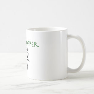 Grasshopper mit dem Symbol "Zen" Kaffeetasse