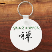Grasshopper mit dem Symbol "Zen" Schlüsselanhänger (Vorderseite)