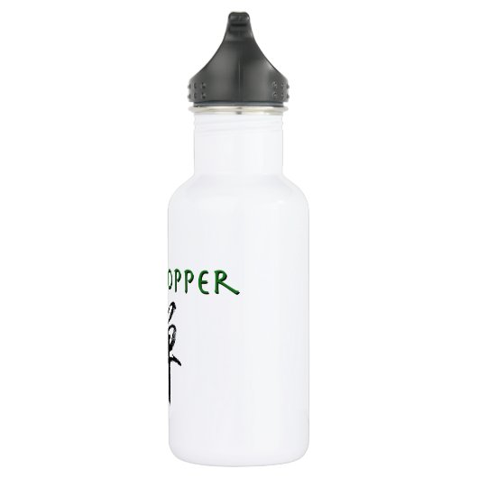 Grasshopper mit dem Symbol "Zen" Trinkflasche (Rechts)