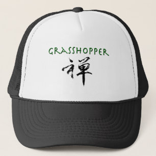 Grasshopper mit dem Symbol "Zen" Truckerkappe