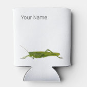 Grasshopper oder Retro-Insekt Dosenkühler (Rückseite)