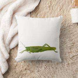Grasshopper oder Retro-Insekt Kissen