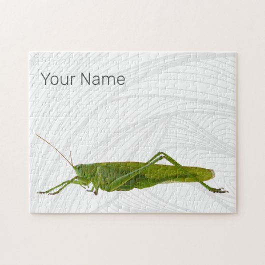 Grasshopper oder Retro-Insekt Puzzle (Horizontal)