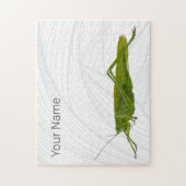 Grasshopper oder Retro-Insekt Puzzle (Vertikal)