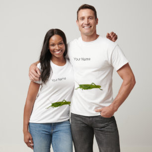 Grasshopper oder Retro-Insekt T-Shirt