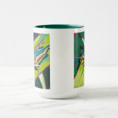 Grasshopper Painting - Gift for Insect Lovers Tasse (Zentrum)