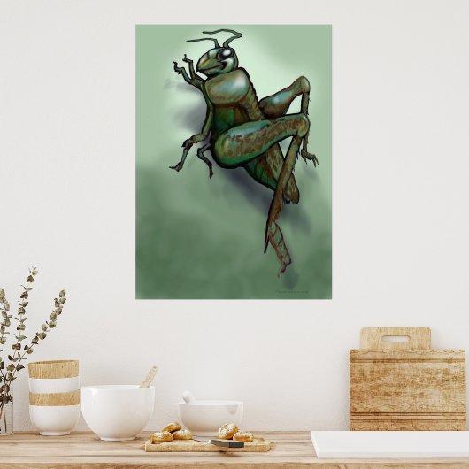 Grasshopper Poster (Küche)