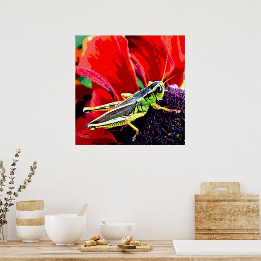 Grasshopper Poster (Küche)