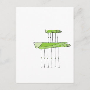 Grasshopper Postkarte